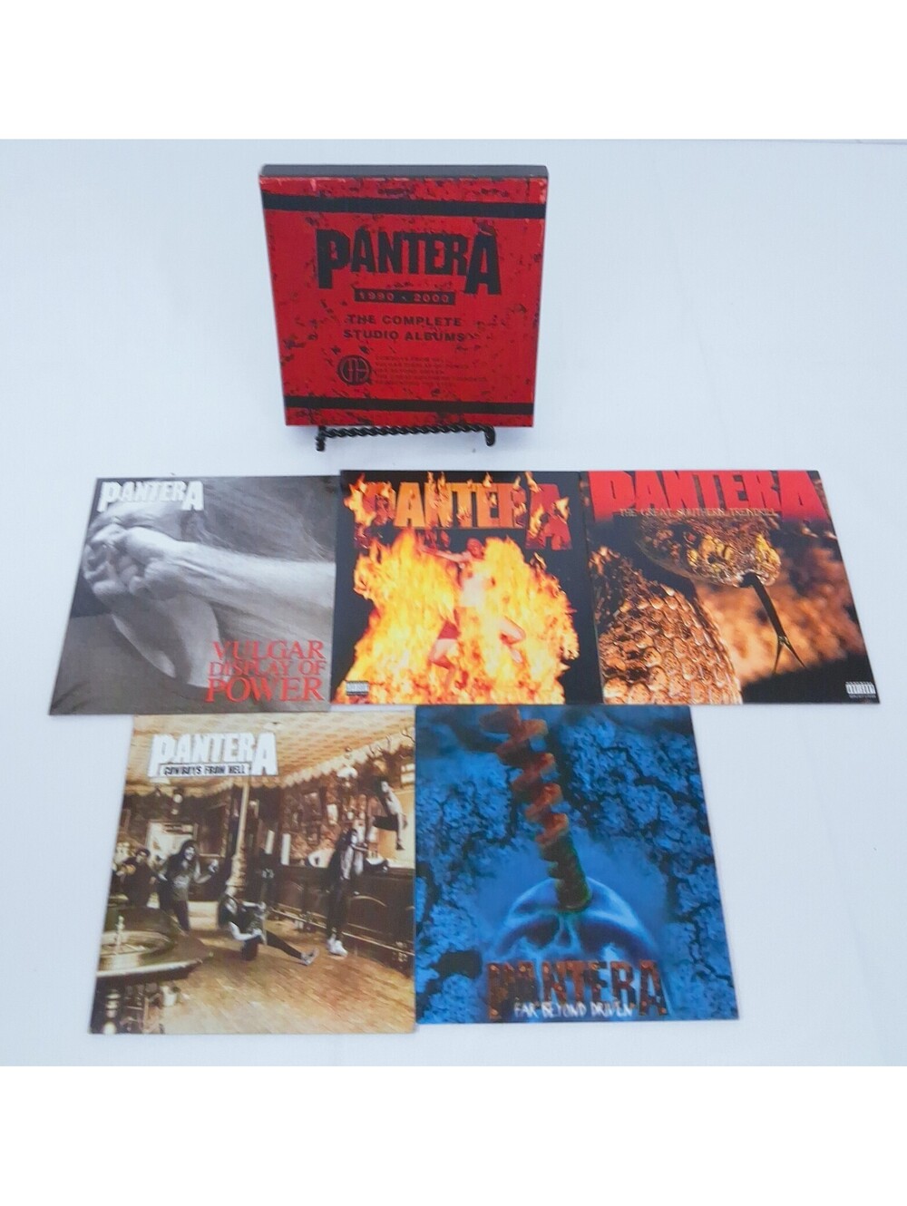 Complete Studio Albums 1990-2000 by Pantera (CD, 2015)